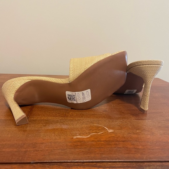 ASOS tan mid heel mule sandals - Picture 2 of 6